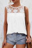 Fashion Casual Solid Patchwork O Neck T-Shirts