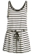 Fashion Striped Patchwork Spaghetti Strap Dresses