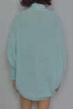 Casual Solid Patchwork Basic Outerwear Sweater