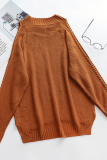 Casual Solid Hollowed Out Patchwork O Neck Tops