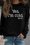 Casual Letter Print Printing O Neck Tops