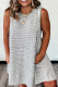 Casual Living Striped Basic O Neck A Line Dresses