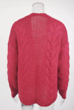 Fashion Casual Solid Solid Color V Neck Tops