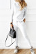 Casual Solid Solid Color Turtleneck Long Sleeve Two Pieces