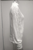 Casual Solid Solid Color Half A Turtleneck Tops