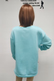 Casual Solid Solid Color O Neck A Line Dresses