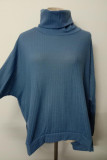 Casual Solid Solid Color Turtleneck Tops