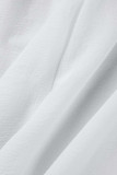 Elegant Solid Frenulum Solid Color Spaghetti Strap Loose Jumpsuits