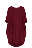 Casual Solid Solid Color O Neck Long Sleeve Dresses