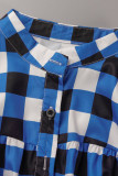 Sweet Elegant Plaid Dresses