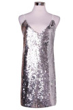 Sweet Solid Solid Color Spaghetti Strap Sling Dress Dresses
