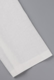 Casual Solid Buckle Solid Color Turndown Collar A Line Dresses