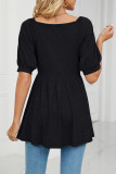 Casual Solid Solid Color V Neck T-Shirts