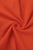 Casual Simplicity Solid Fold Turndown Collar Long Sleeve Two Pieces