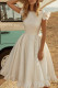 Elegant Simplicity Print Solid Color O Neck Waist Skirt Dresses