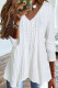 Casual Solid Asymmetrical Solid Color V Neck Tops