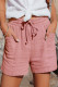 Casual Simplicity Solid Make Old Solid Color Loose High Waist Wide Leg Solid Color Bottoms