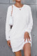 Casual Simplicity Solid Solid Color O Neck A Line Dresses