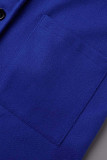 Casual Solid Solid Color Mandarin Collar Outerwear
