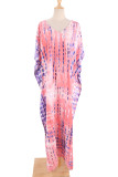 Casual Vacation Print Printing Swimwears Cover Up
