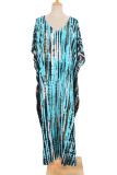 Casual Vacation Print Printing Swimwears Cover Up