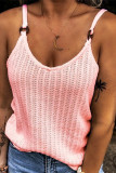 Casual Simplicity Solid Patchwork V Neck Tops