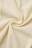 Casual Simplicity Solid Solid Color O Neck Tops