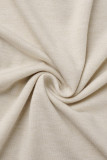 Casual Solid Solid Color O Neck Tops
