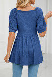 Casual Solid Solid Color V Neck T-Shirts
