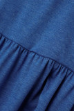 Casual Solid Solid Color V Neck T-Shirts