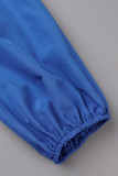 Elegant Simplicity Solid Color Stringy Selvedge Square Collar Waist Skirt Dresses
