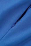 Elegant Simplicity Solid Color Stringy Selvedge Square Collar Waist Skirt Dresses
