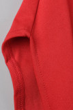 Celebrities Elegant Solid Oblique Collar Irregular Dress Dresses