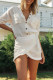 Casual Simplicity Solid Buckle Asymmetrical Long Sleeve Two Pieces