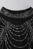 Casual Street Solid Hot Drill Half A Turtleneck Tops