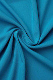 Casual Vacation Solid Solid Color Turndown Collar Long Sleeve Two Pieces