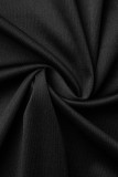 Casual Vacation Solid Solid Color Turndown Collar Long Sleeve Two Pieces