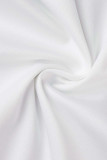 Sexy Solid Asymmetrical Asymmetrical Collar Irregular Dress Dresses