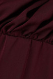 Celebrities Simplicity Solid Zipper Half A Turtleneck A Line Dresses