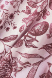 Sweet Cute Celebrities Floral Frenulum Peter Pan Collar A Line Dresses