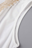 Casual Street Solid Pocket V Neck A Line Dresses