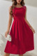 Celebrities Elegant Solid Beading O Neck A Line Dresses