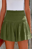 Sexy Sweet Solid Solid Color High Waist Type A Solid Color Bottoms