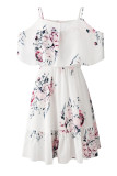 Sexy Elegant Floral Patchwork Princess Dresses