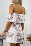 Sexy Elegant Floral Patchwork Princess Dresses