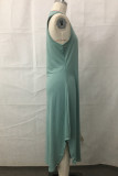 Casual Daily Solid Solid Color V Neck Vest Dress Dresses