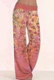 Casual Sportswear Print Patchwork
