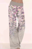 Casual Sportswear Print Patchwork
