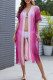 Sexy Vacation Color Block Hollowed Out Contrast Swimwears Cover Up