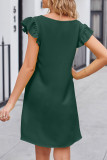 Casual Daily Solid Solid Color V Neck A Line Dresses